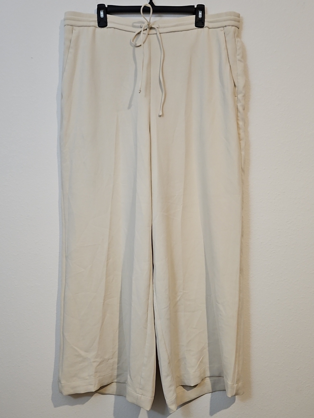 a new day Cream Drawstring Sweatpants